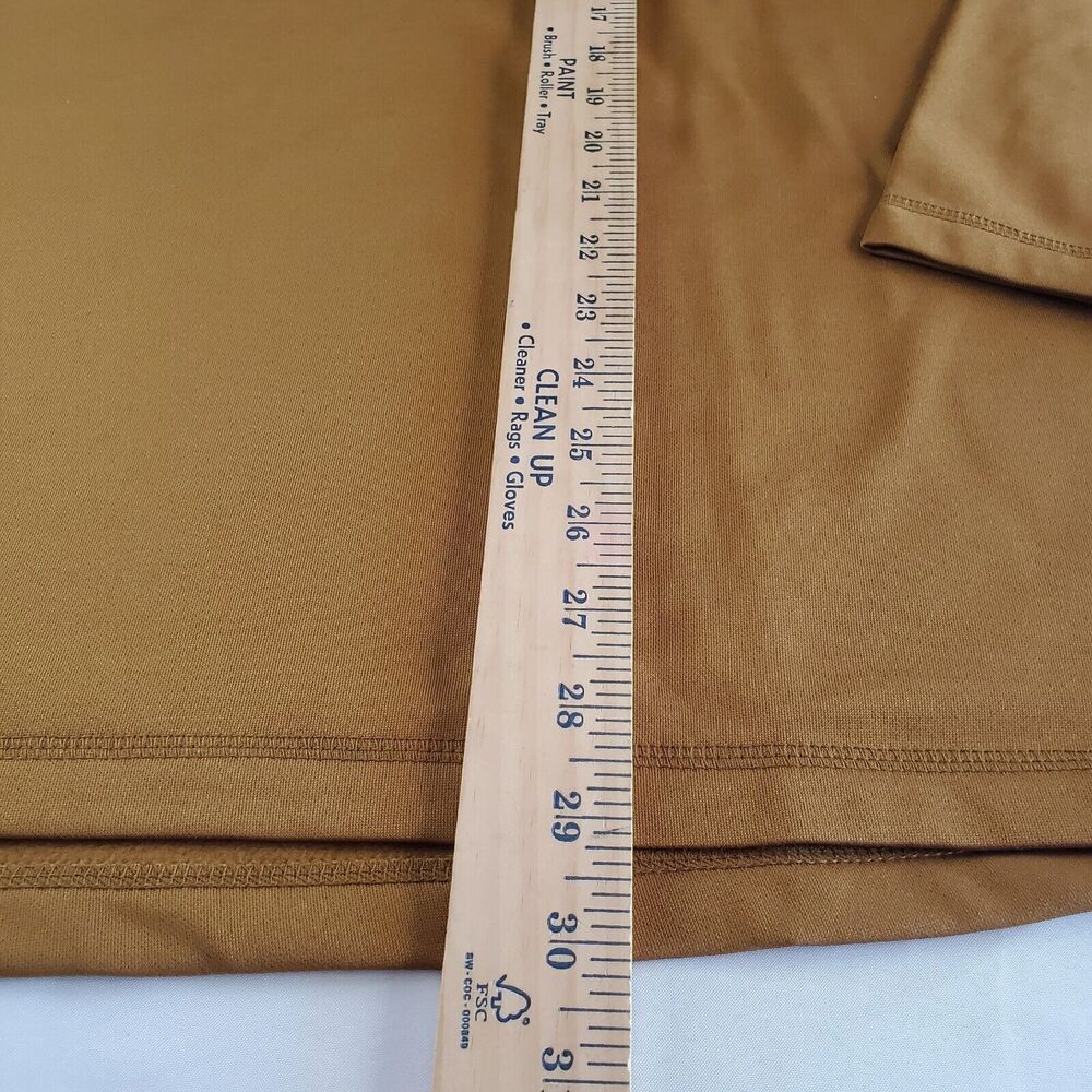 Browning 1/4 Zip Pullover Men's Large Gold/Brown Casual Sportswear New Superior - Picture 6 of 11